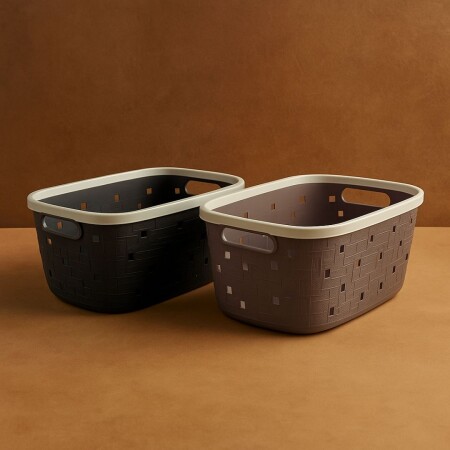 CESTO CANASTO ORGANIZADOR 24,3X16,8X12,3CM CESTO CANASTO ORGANIZADOR 24,3X16,8X12,3CM