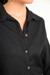 Camisola Lino Negro