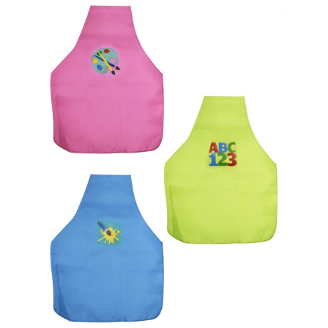 DELANTAL NIÑO LISO POLYESTER 48X38CM 23336 DELANTAL NIÑO LISO POLYESTER 48X38CM 23336