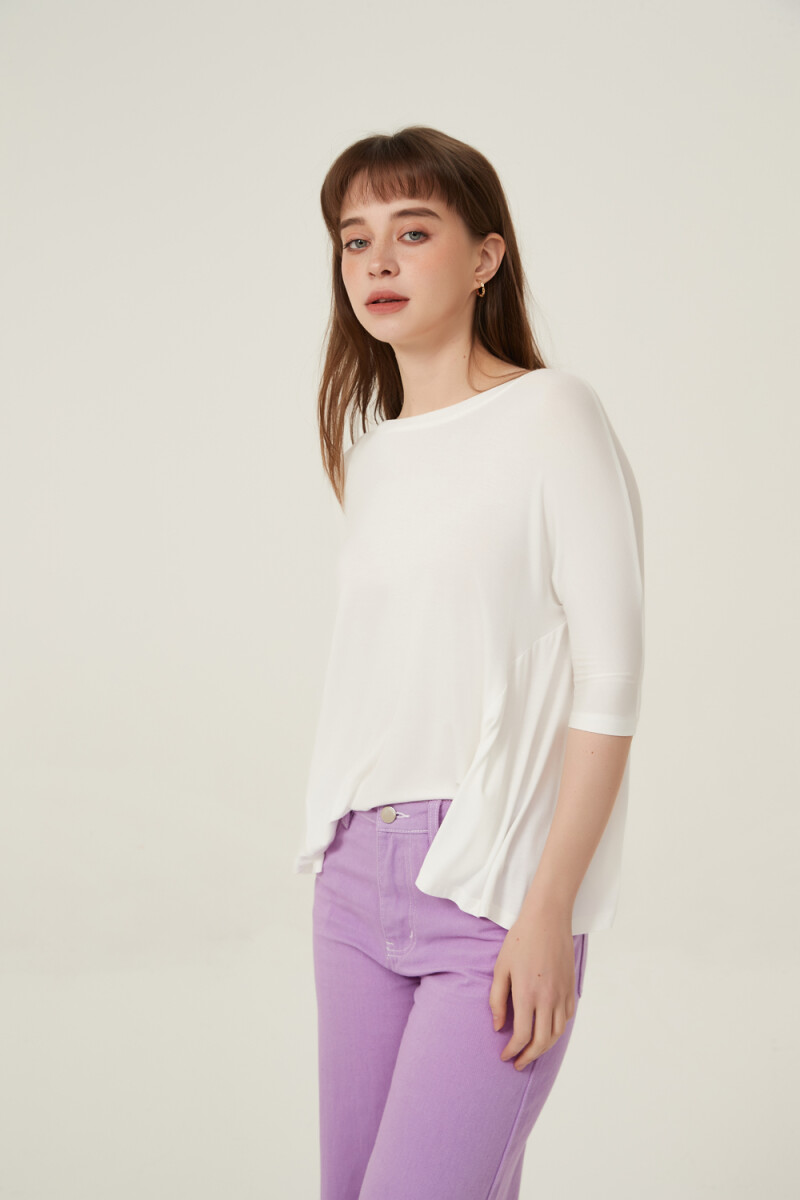 Remera Sefid - Marfil / Off White 