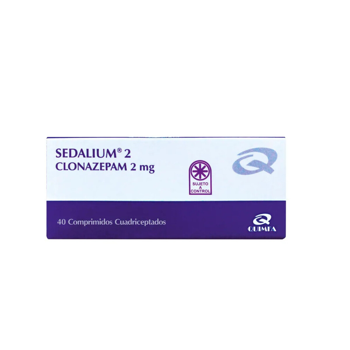SEDALIUM 2 CUADRICEPTAD X 40 COMP 