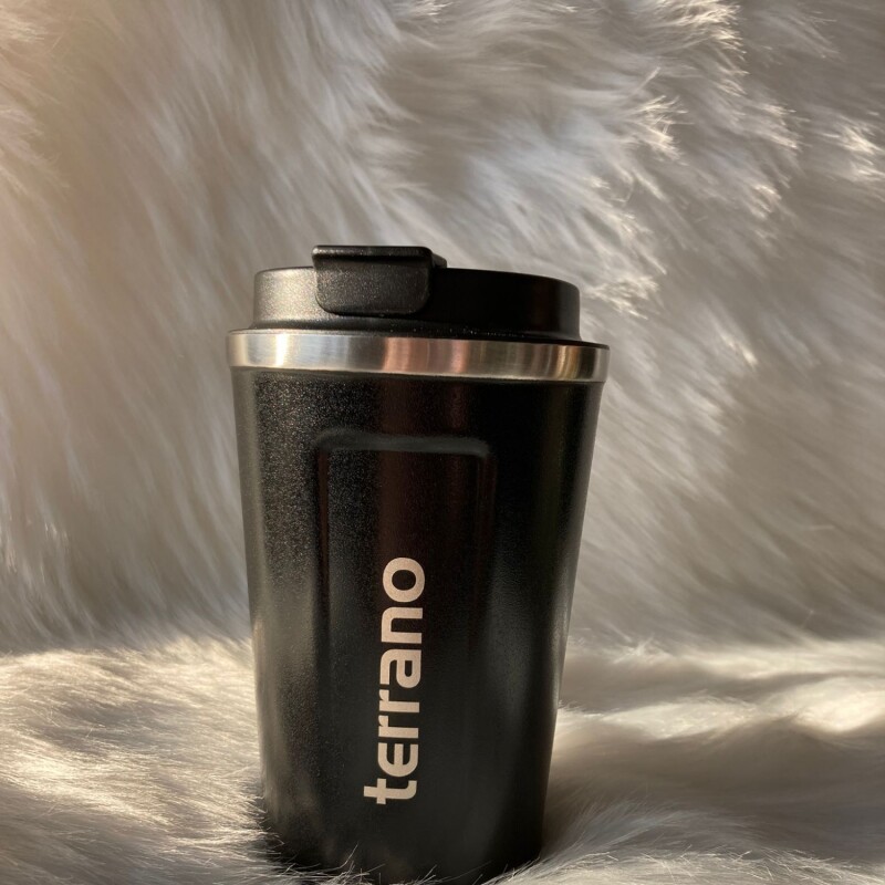 VASO TERMICO TERRANO 380ML NEGRO