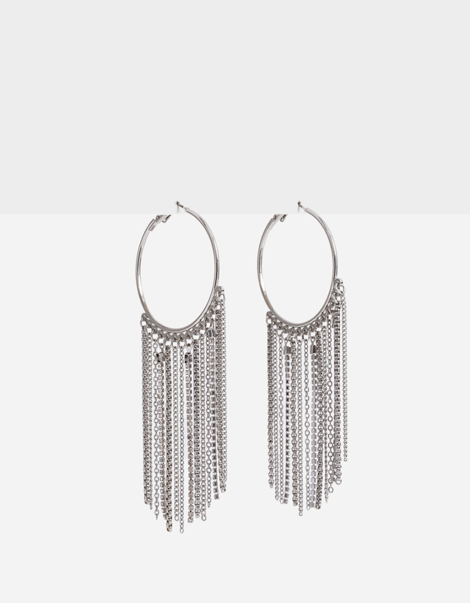 Aros Argollas Colgantes Antique 