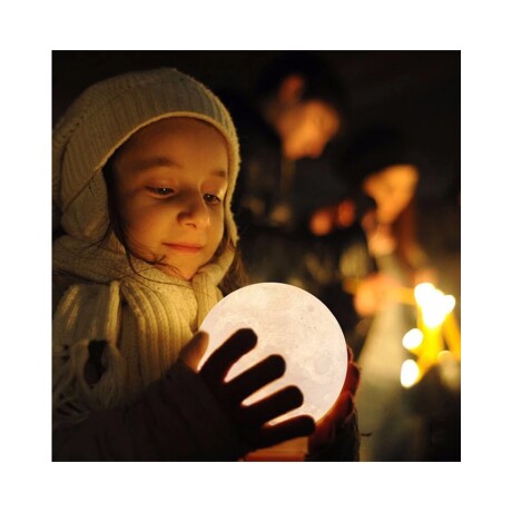 Veladora Luz LED decorativo Luna 15cm 1 color Veladora Luz LED decorativo Luna 15cm 1 color