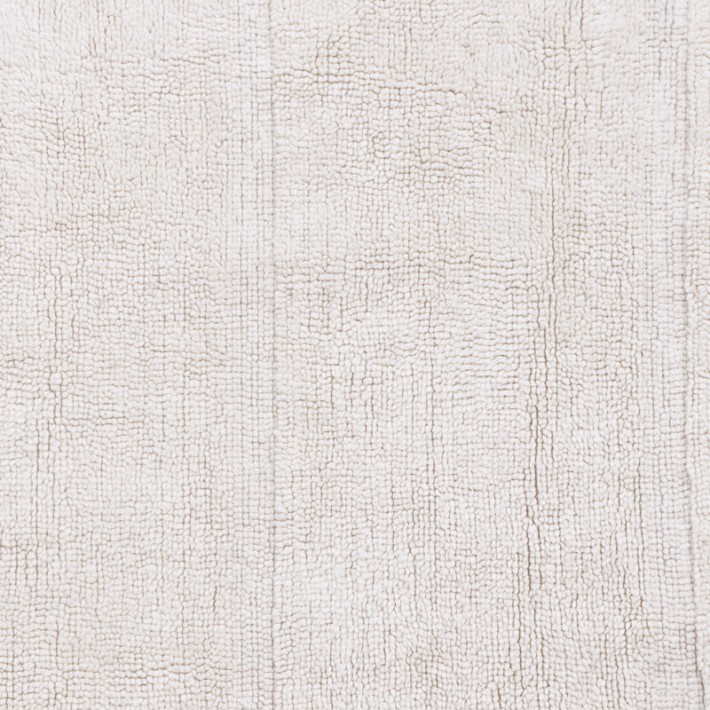 Alfombra lavable de lana Steppe Blanca - XL