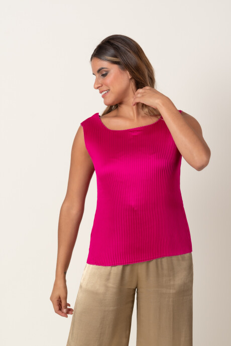 TOP CARINA Fucsia