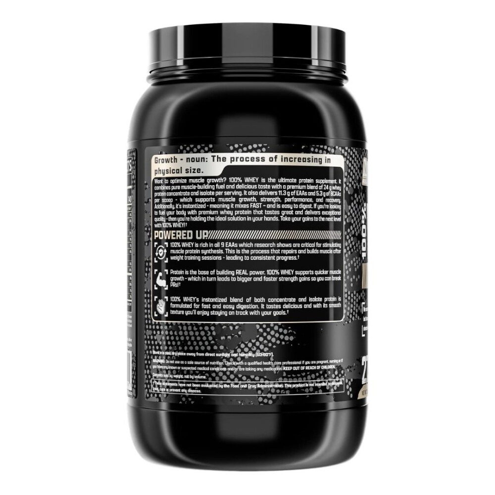 100% Whey Protein Vanilla | Proteína de Suero | 2 lb - Nutrex 100% Whey Protein Vanilla | Proteína de Suero | 2 lb - Nutrex