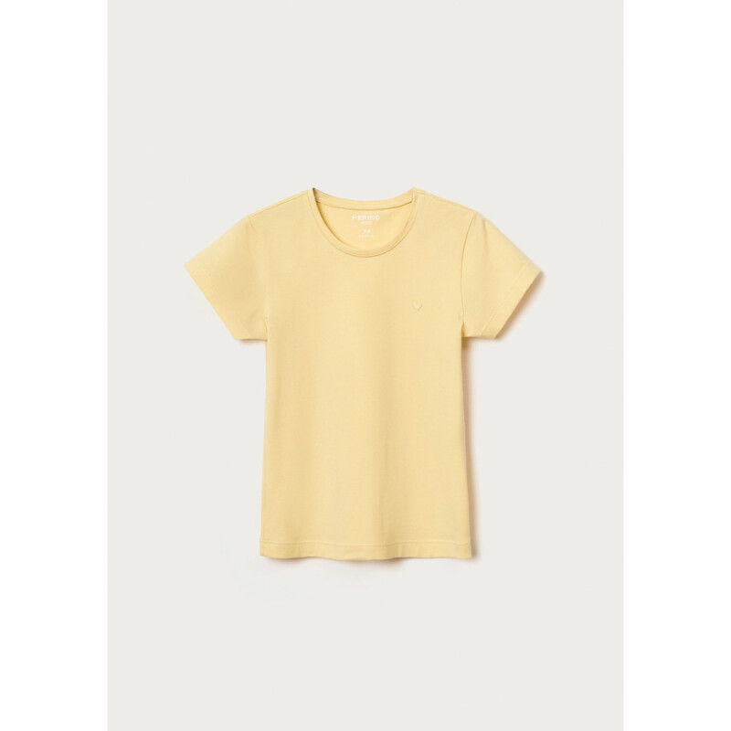 CAMISETA MM FEM AMARELO