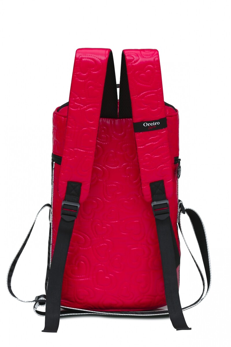Mochila matera Las Oreiro Rojo