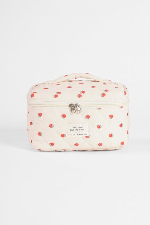 Estuche organizador fruti blanco