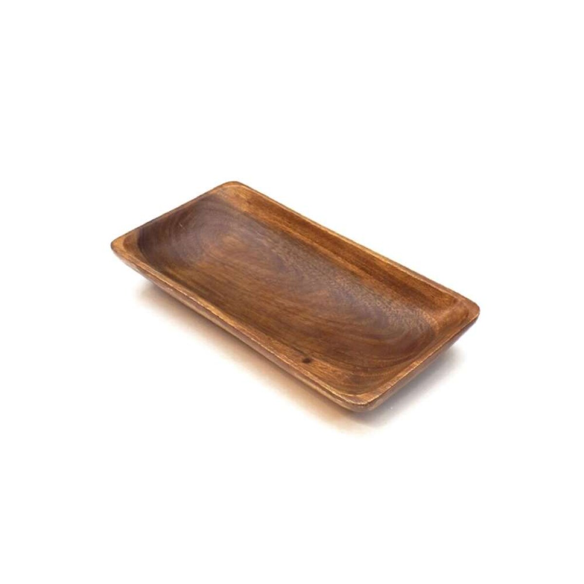 Bandeja Rectangular Madera 30.4X15X4Cm 