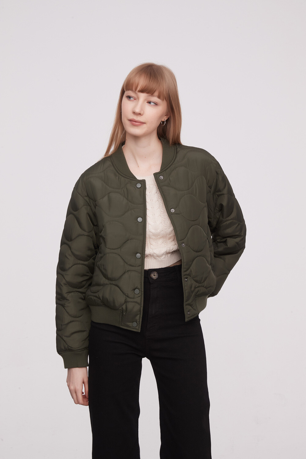 Campera Tambi Verde Oliva Oscuro