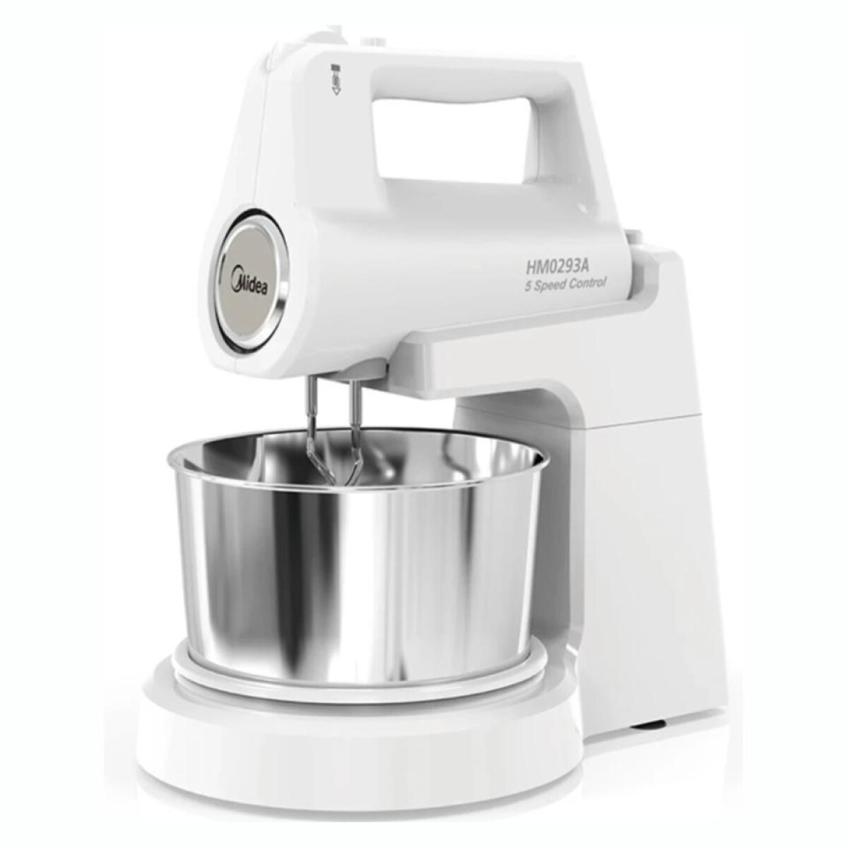 Batidora de Mano MIDEA HM0293A 400W Cinco Velocidades - Blanca 