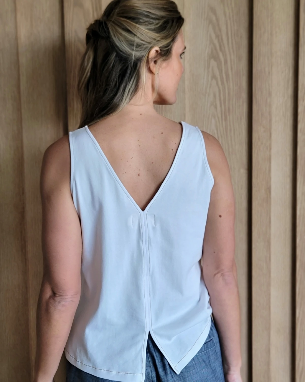 Musculosa Balear blanco 1