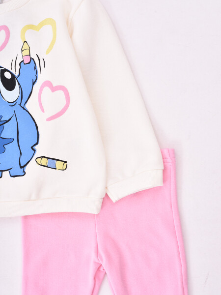 CONJUNTO STITCH COLORS CRUDO