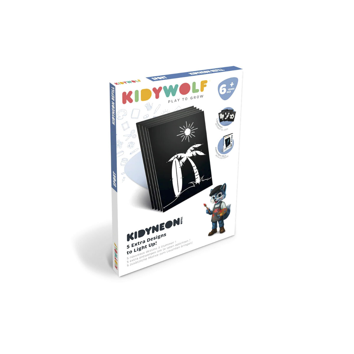 Recarga para Kit de decoración Sport Kidyneon Kidywolf 