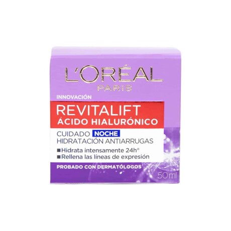 Crema Noche Revitalift Hialurónico - L´Oreal París Crema Noche Revitalift Hialurónico - L´Oreal París