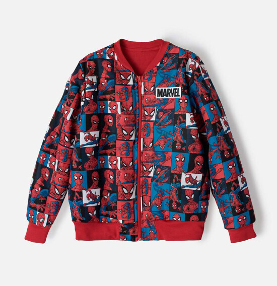 Chaqueta niño Spiderman ROJO