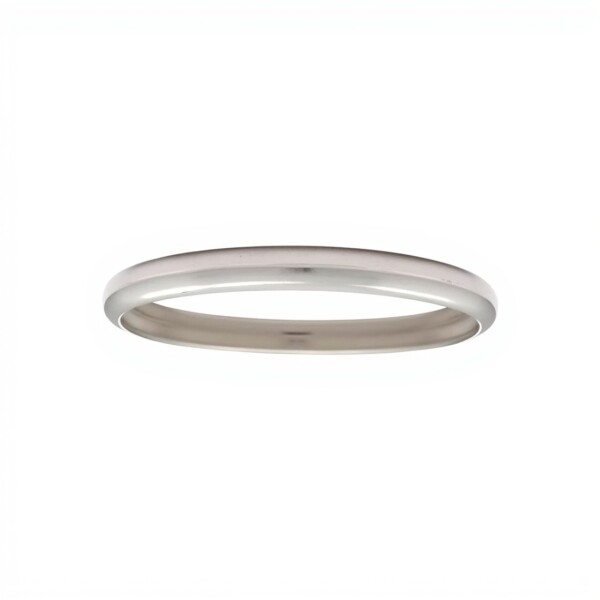 Esclava Bombé lisa-Plata 925 inflada-Sin piedra-ES3005 sinpiedra
