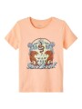 Camiseta Vokka Peach Nectar