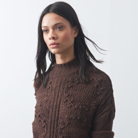 POLERA LINARES Chocolate