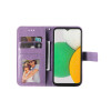 Flip cover Samsung Galaxy A03 Core diseño mandala violeta Flip Cover Samsung Galaxy A03 Core Diseño Mandala Violeta