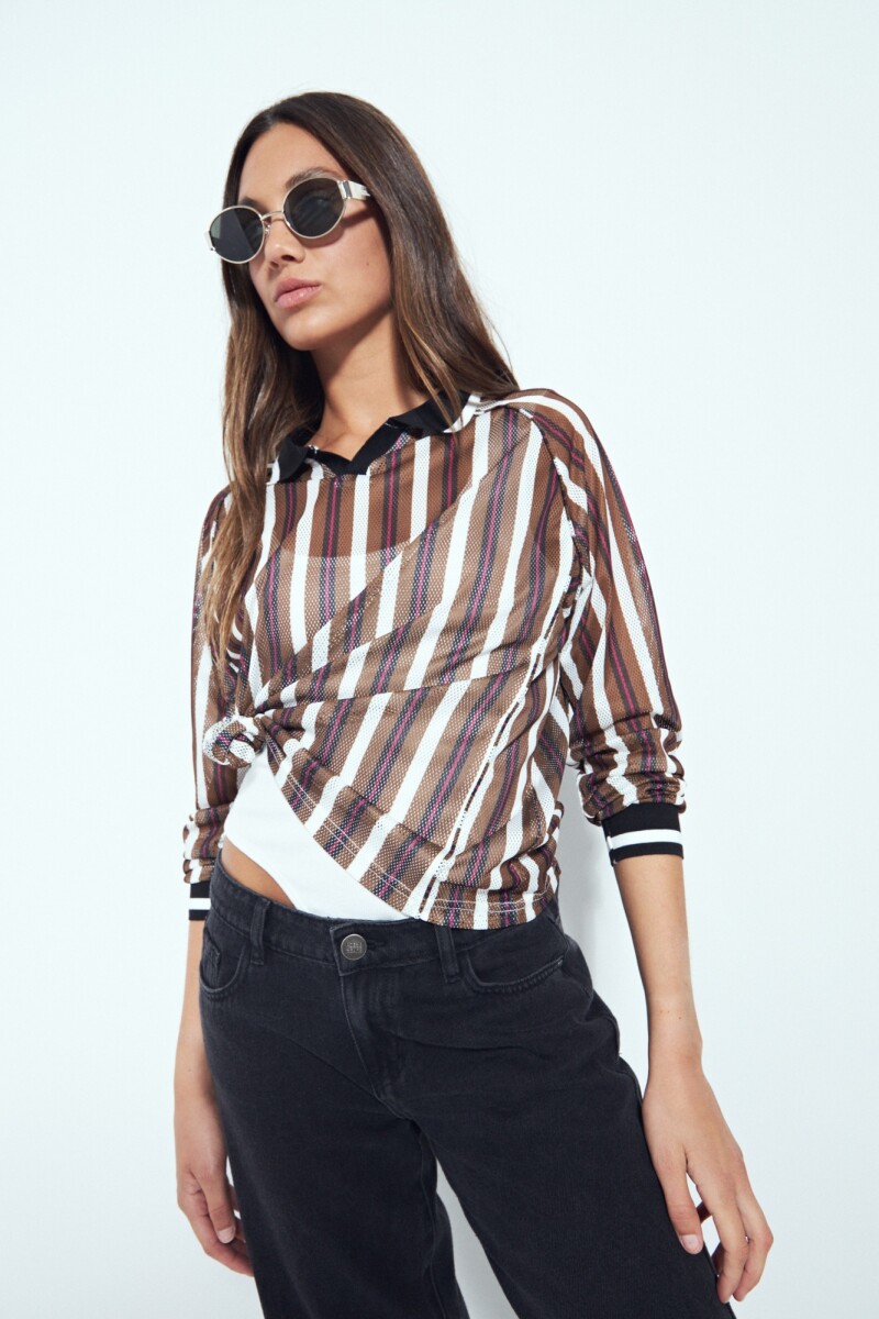 REMERA LISANDRA Rayas