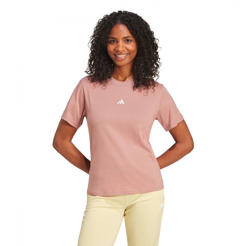 Remera Essentials Small Logo Cotton de Mujer Multicolor