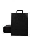 Pack x 100 - bolsa lisa 30x12x41 cm. NEGRO