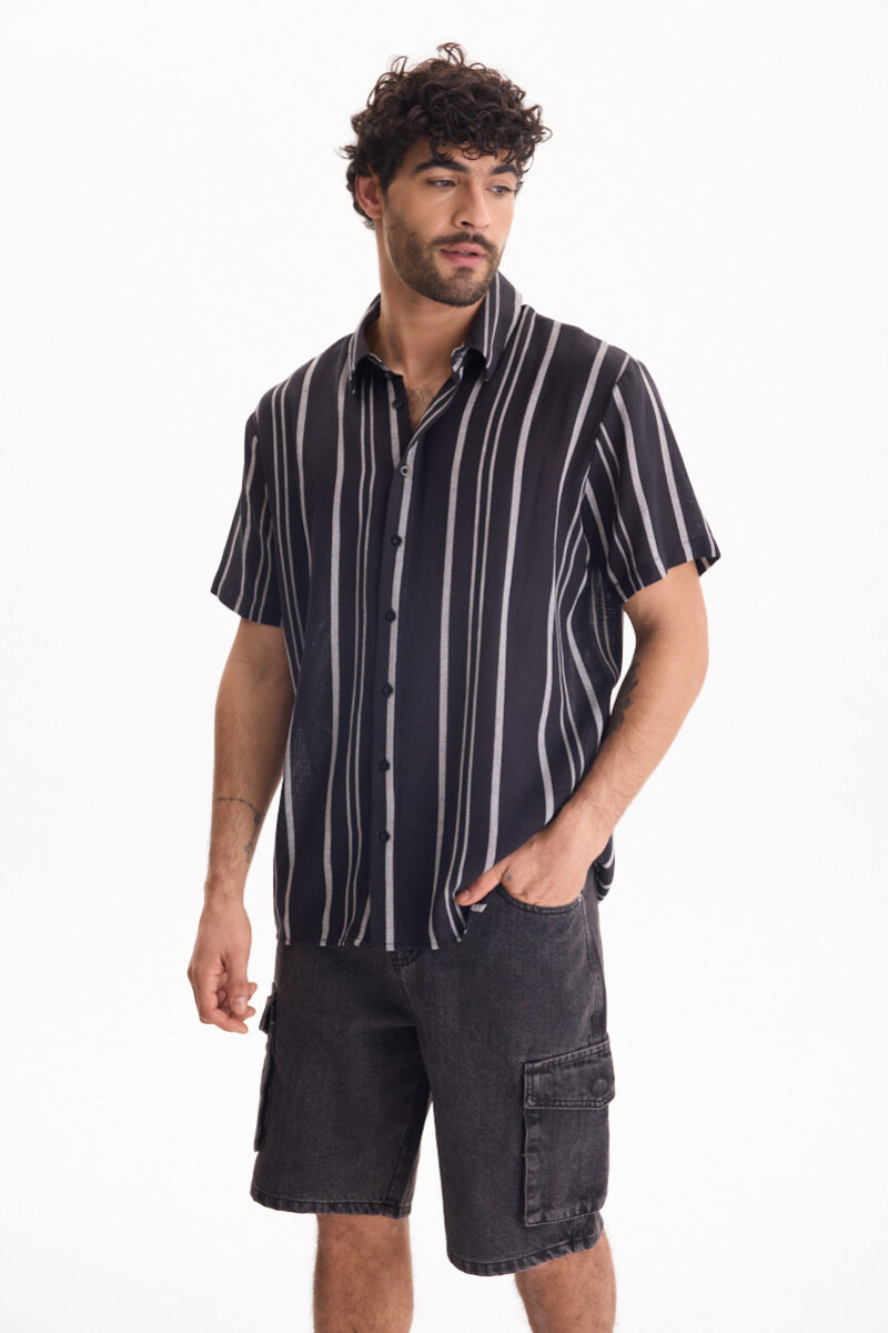 Camisa Resort Negro