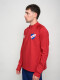 BUZO MEDIO CIERRE POLYTRAINING Nacional Hombre Beige, ordeaux, Rojo