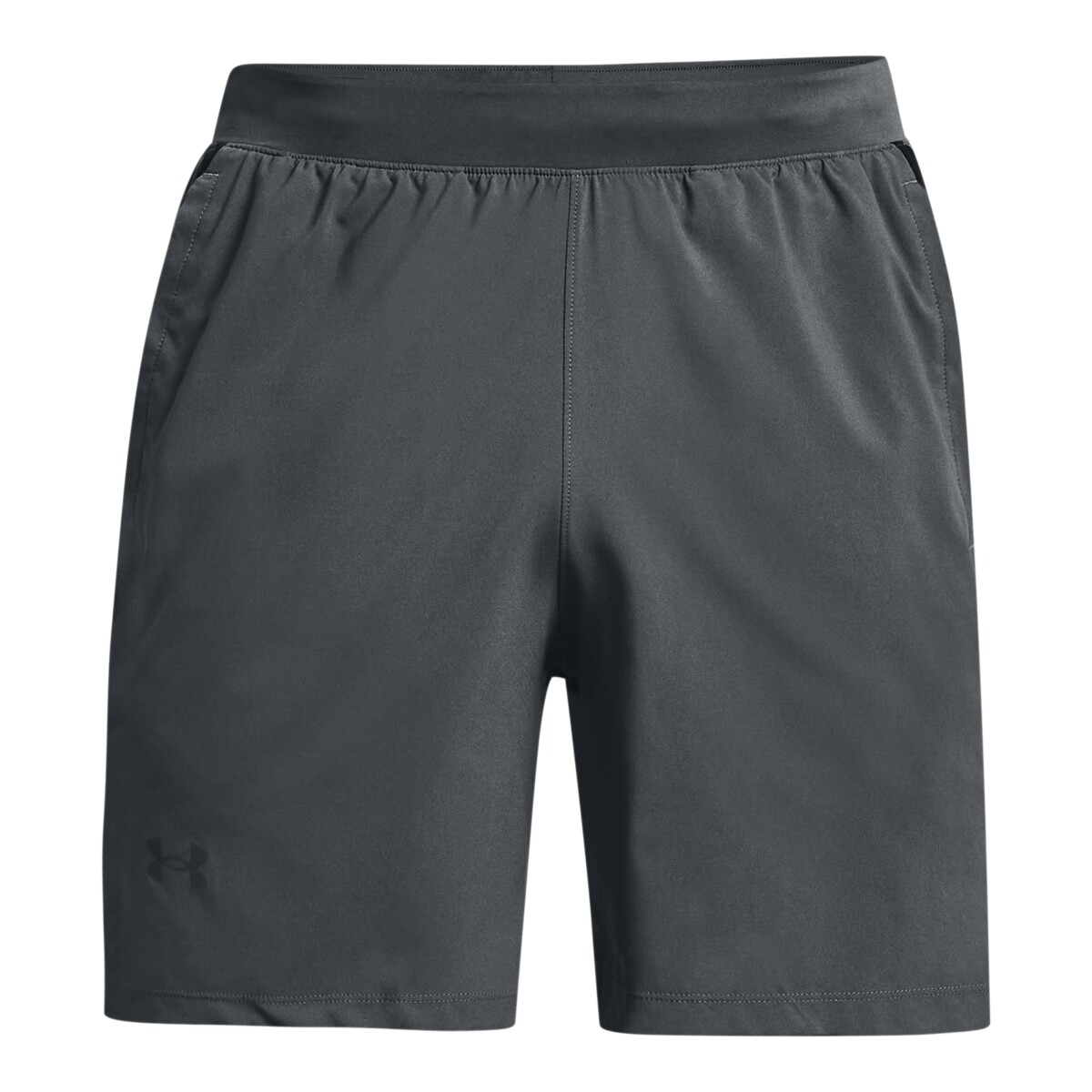 Short de Hombre Under Armour Launch 7 - Gris - Negro 