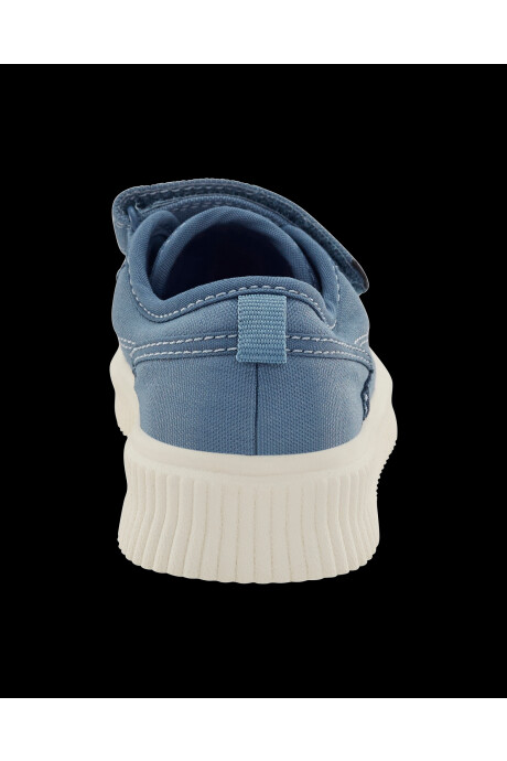 Zapatilla con velcro, azul Zapatilla con velcro, azul