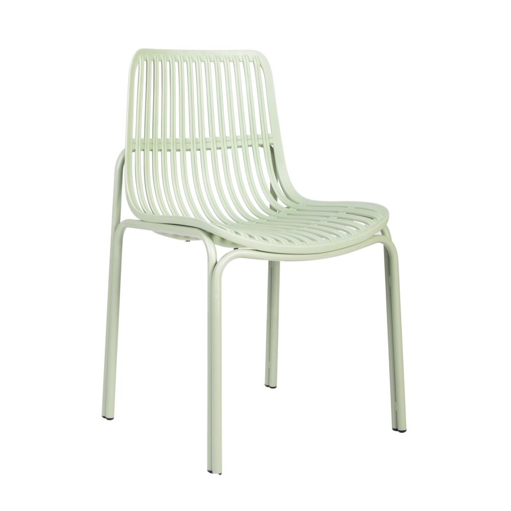 SILLA DE COMEDOR POLIPROPILENO VERDE LISA