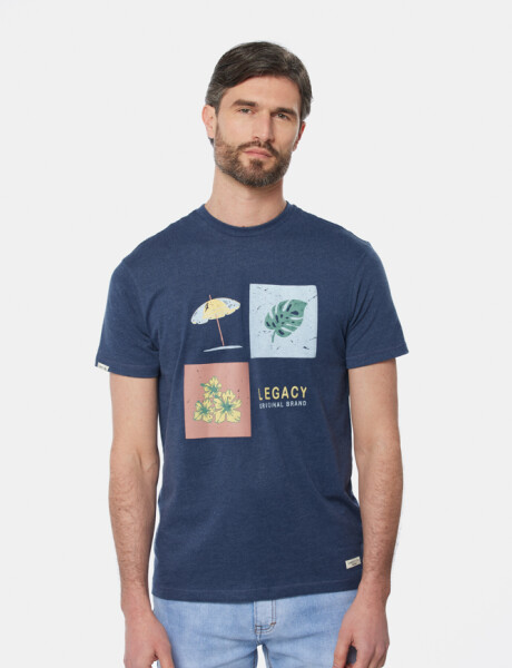 REMERA ESTAMPADA Denim