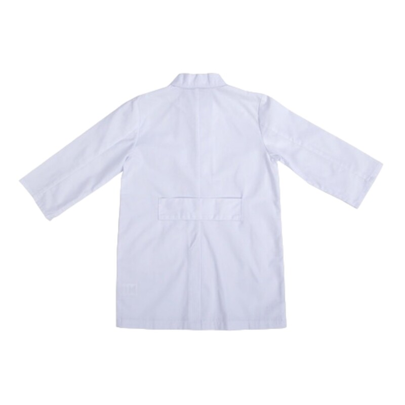 Túnica escolar recta para niño + útiles escolares excelente calidad Blanco
