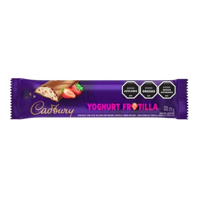 Cadbury Yoghurt De Frutilla 29 Grs. Cadbury Yoghurt De Frutilla 29 Grs.