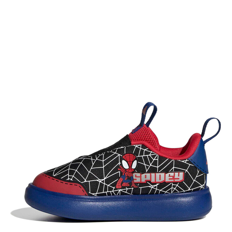 Championes de Niños Adidas Marvel Spider Man Bubble Comic Infantil Negro - Azul