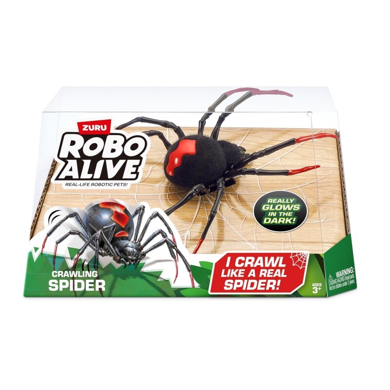 Araña Robótica ZURU Robo Alive Viuda Negra ROBO ALIVE ARAÑA
