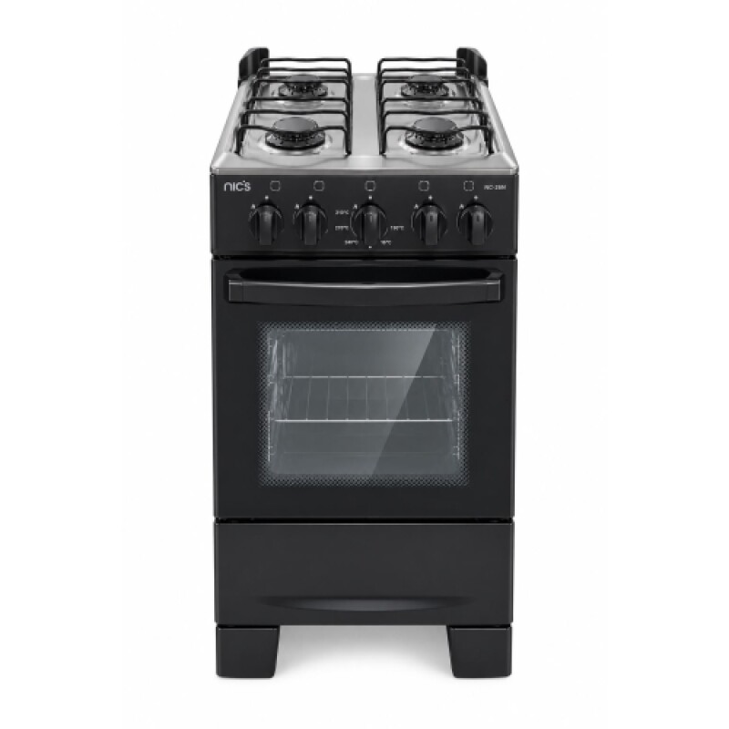 Cocina Gas Nic's Nc-26n Negra 4 Hornallas Cocina Gas Nic's Nc-26n Negra 4 Hornallas