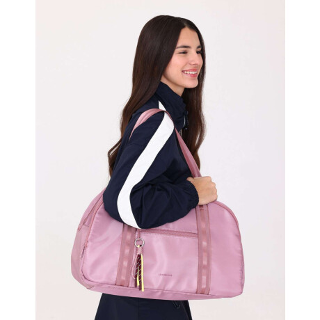Bolso Deportivo Beige Violeta Uva