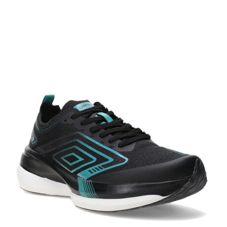 Championes de Hombre Umbro Spin Lock Negro - Verde