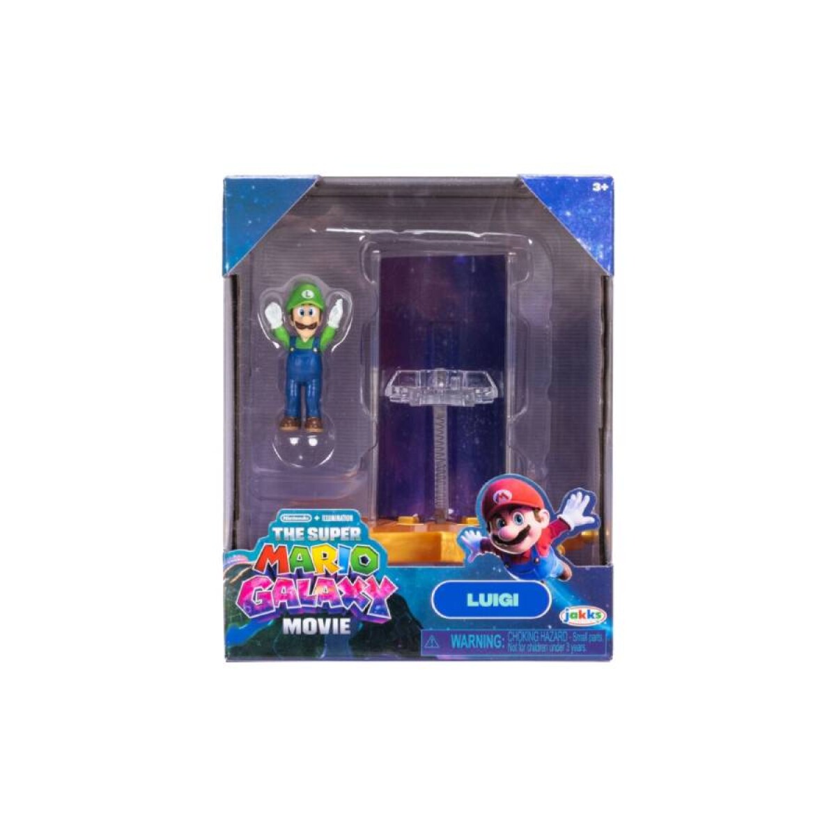 Figura The Super Mario Galaxy Movie - Luigi w/Star Launch 