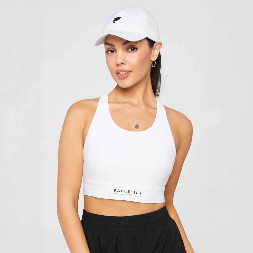 Bra No-Bounce High Impact Sports Mujer Classic White/black