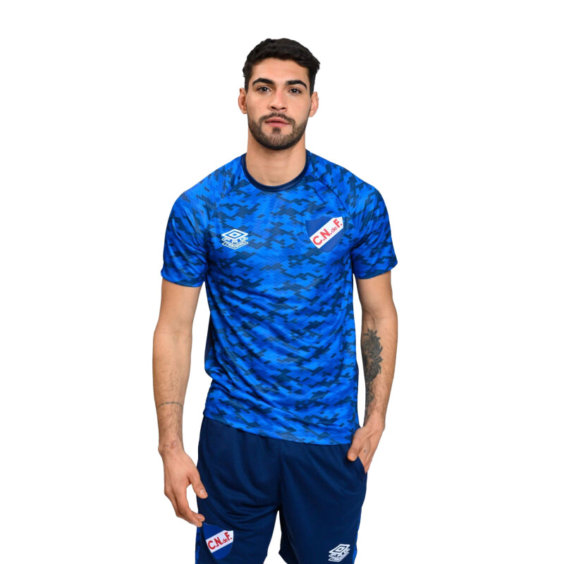 Remera de Hombre Umbro Nacional Pro Azul Marino