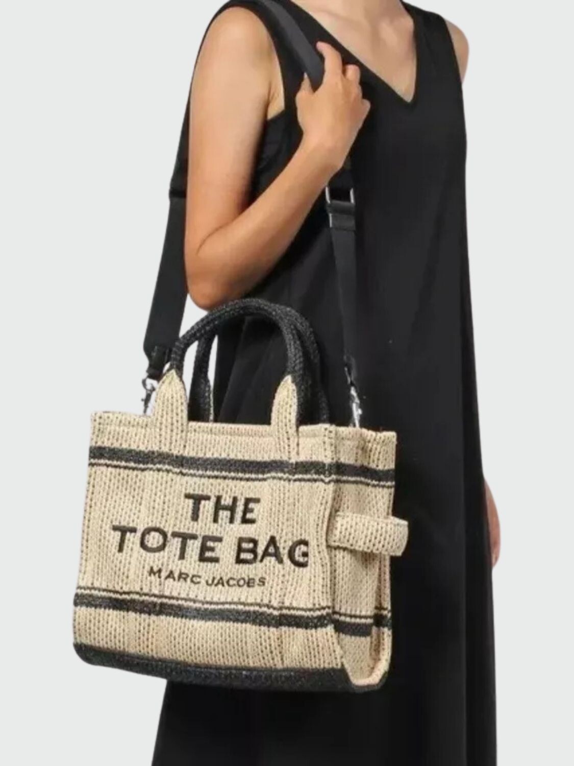 Marc Jacobs - The Tote Bag, mediano tejido Beige