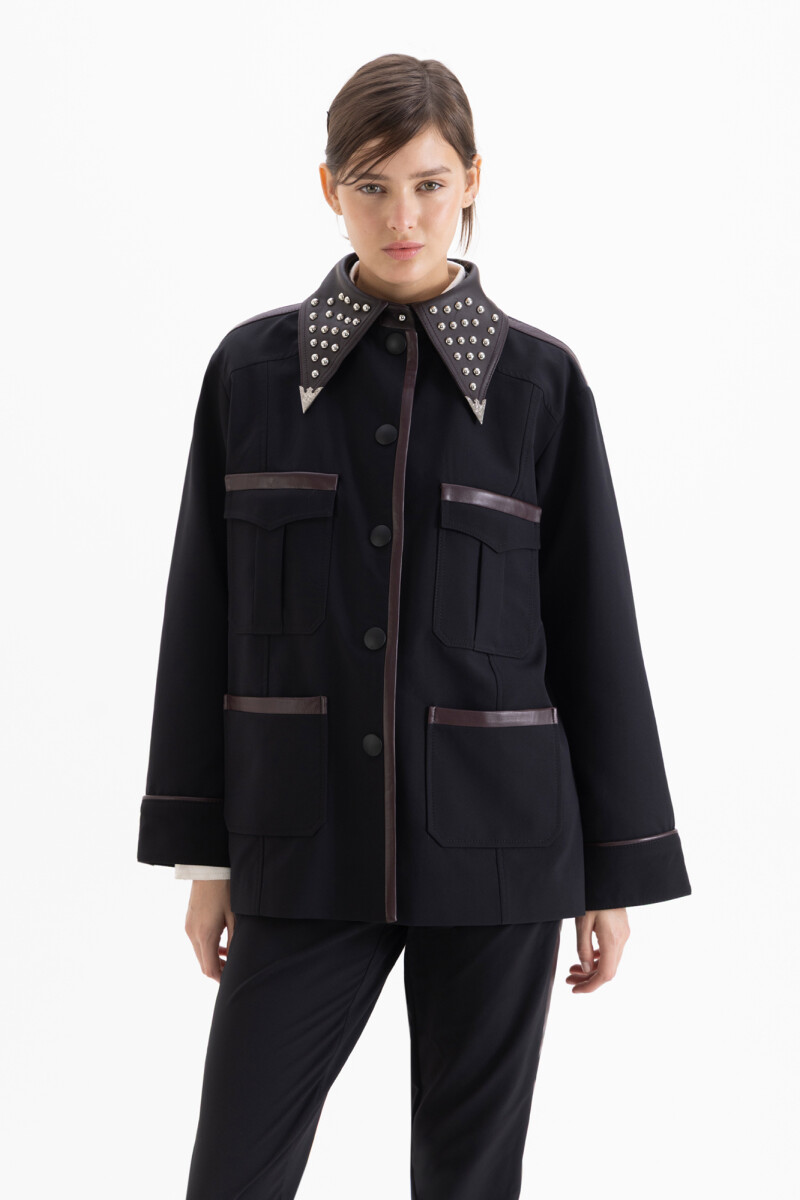 CHAQUETA BILLIE Negro