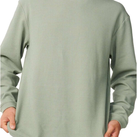 Remera Rip Curl Premium Surf Waffle Verde