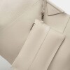 Bolso The Shopping En Cuero Graneado Natural