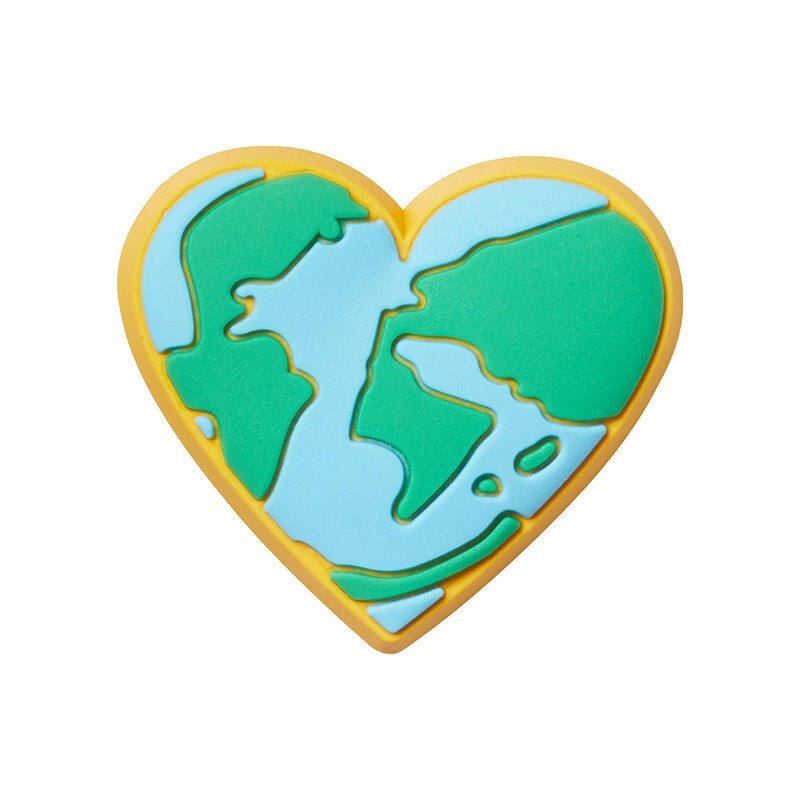 Jibbitz™ Charm Earth Heart Multicolor